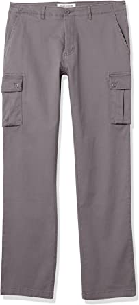 Photo 1 of Amazon Essentials Men's Straight-fit Stretch Cargo Pants SIZE 36W X 30L