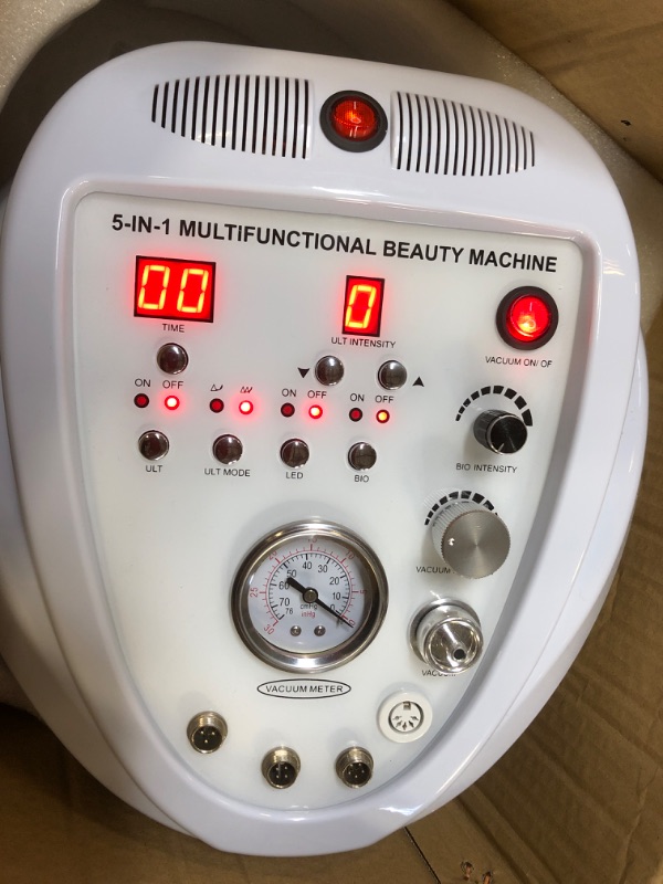 Photo 2 of 5 in 1 Micro Diamondermabrasion Machine, Mcwdoit Facial Machine 68cmhg Professional Home Use Skin Care