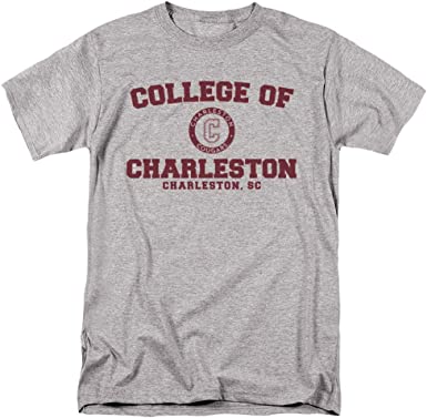 Photo 1 of College of Charleston Official Circle Logo Unisex Adult T Shirt SIZE LARGE
