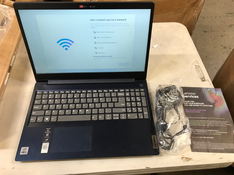 Photo 1 of Lenovo IdeaPad 3 15 Intel i5-10210U 8GB 512GB SSD 15.6-inch Touch Screen Laptop Windows 11

