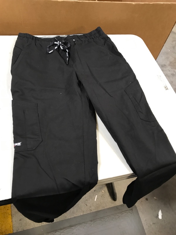 Photo 2 of BARCO Grey's Anatomy Women's Kira Jogger Scrub Pant w/ 5 Pockets SIZE Small Black