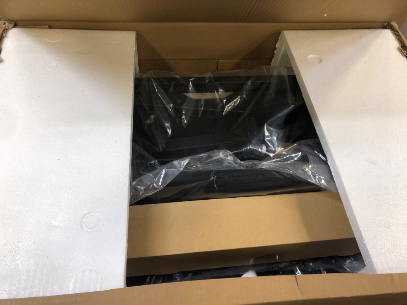 Photo 1 of G Pack Pro Standing Desk Converter - Electric Height Adjustable Desk for Sit Stand Desk Workstation with Removable Keyword Tray and Space for Dual Monitors - Ergonomic Design for Maximum Productivity
