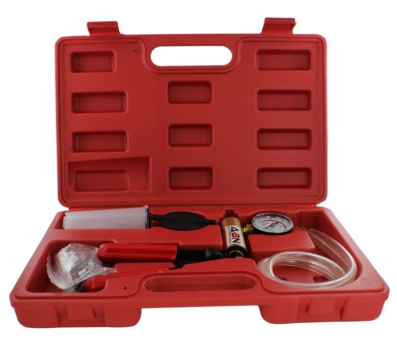 Photo 1 of ABN Hand Held Brake Bleeder Kit BMC Universal Vacuum Pump & Brake Bleeding Tester Set for Auto Service & Food Canning