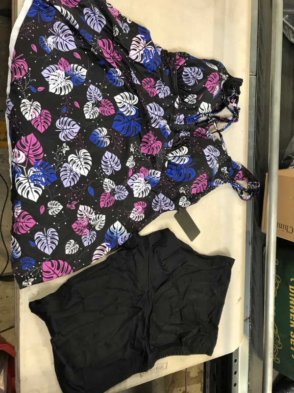 Photo 1 of 2  piece bathing suit size 18w