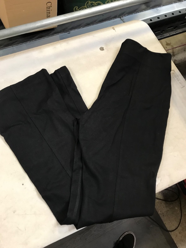 Photo 1 of black flared leg pants size 8 