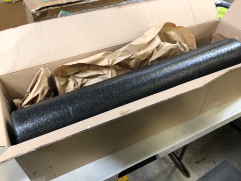 Photo 1 of Amazon Basics High-Density Round Foam Roller for Exercise, Massage, Muscle Recovery - 12", 18", 24", 36"
