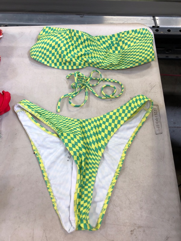 Photo 1 of 2 piece bathing suit size med