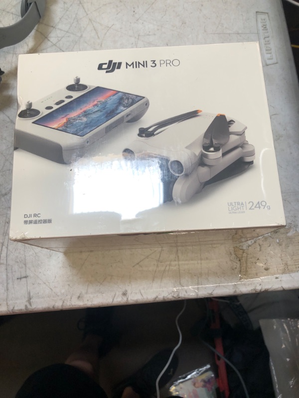 Photo 2 of -- FACTORY SEALED-- DJI Mini 3 Pro (DJI RC) – Lightweight and Foldable Camera Drone with 4K/60fps Video, 48MP Photo, 34-min Flight Time, Tri-Directional Obstacle Sensing, Ideal for Aerial Photography and Social Media