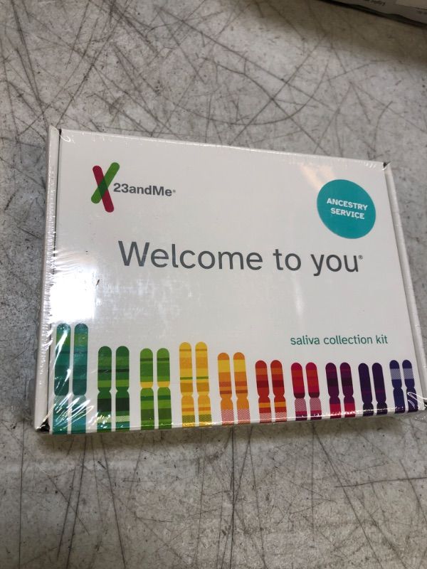 Photo 2 of 23andMe Ancestry Service - DNA Test Kit with Personalized Genetic Reports Including Ancestry Composition with 2000+ Geographic Regions, Family Tree, DNA Relative Finder and Trait Reports- Seal