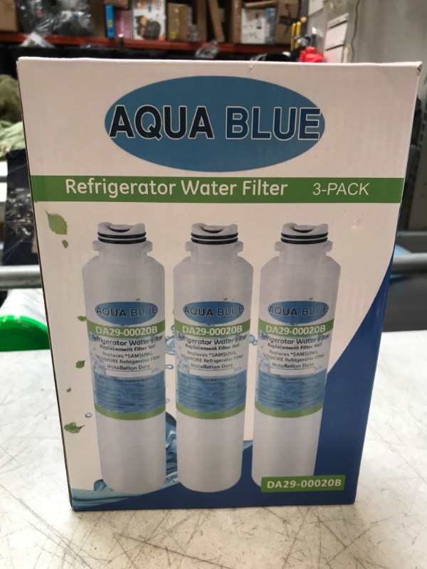 Photo 1 of AQUA BLUE Refrigerator Water Filter - DA29-00020B 