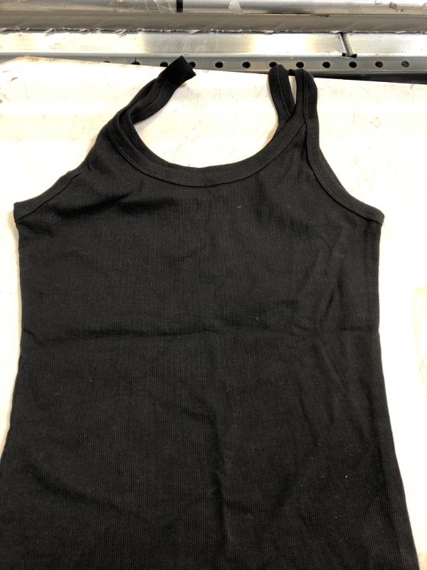 Photo 1 of BLACK TANK TOP WOMENS SIZE L