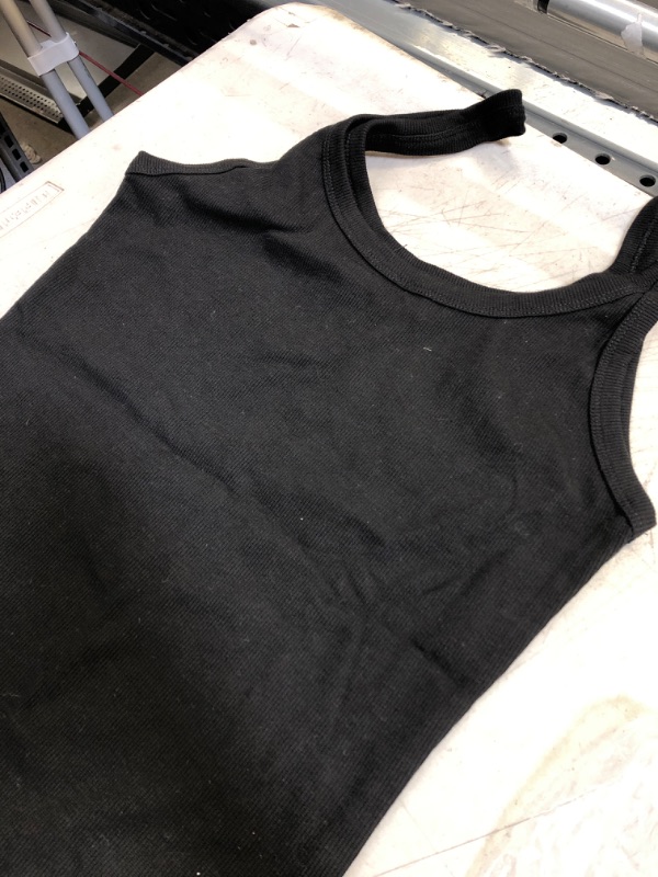 Photo 2 of BLACK TANK TOP WOMENS SIZE L