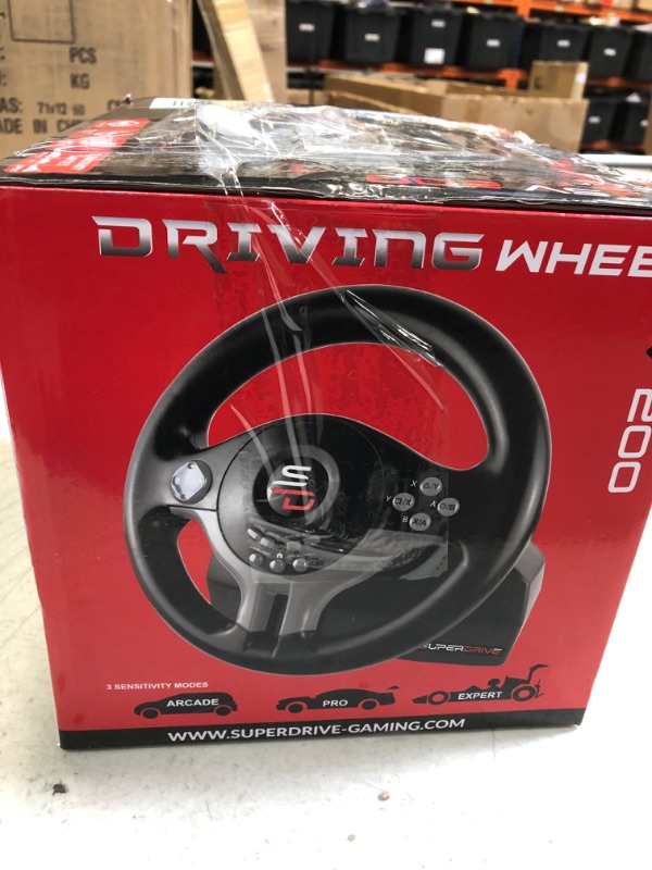 Photo 3 of 
Superdrive - racing Driving Wheel with pedals and gearshift paddles for nintendo Switch - Ps4 - Xbox One - PC - Ps3