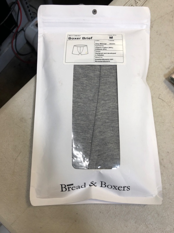 Photo 1 of Bread & Boxers Boxer Brief Grey Mélange M