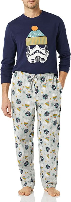 Photo 1 of Amazon Essentials Star Wars Family Matching Pajama Sleep Sets, SIZE L 