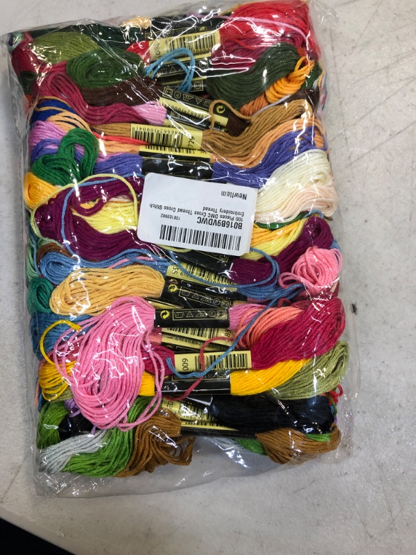 Photo 2 of 100 Pieces DMC Cross Thread Cross Stitch Embroidery Thread