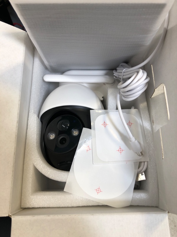 Photo 1 of Solar Security Camera Wireless Outdoor, 2K Night Vision with Spotlight, Pan Tilt 360° View, 2.4Ghz WiFi, 2-Way Talk, Human Detection, Cloud/SD Video Surveillance - DEKCO DC9E 1 Pack