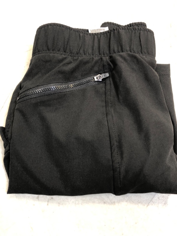 Photo 2 of Avalanche Women's Quick Drying Woven Ripstop Skort with Bike Short and Pockets Cargo Black LARGE