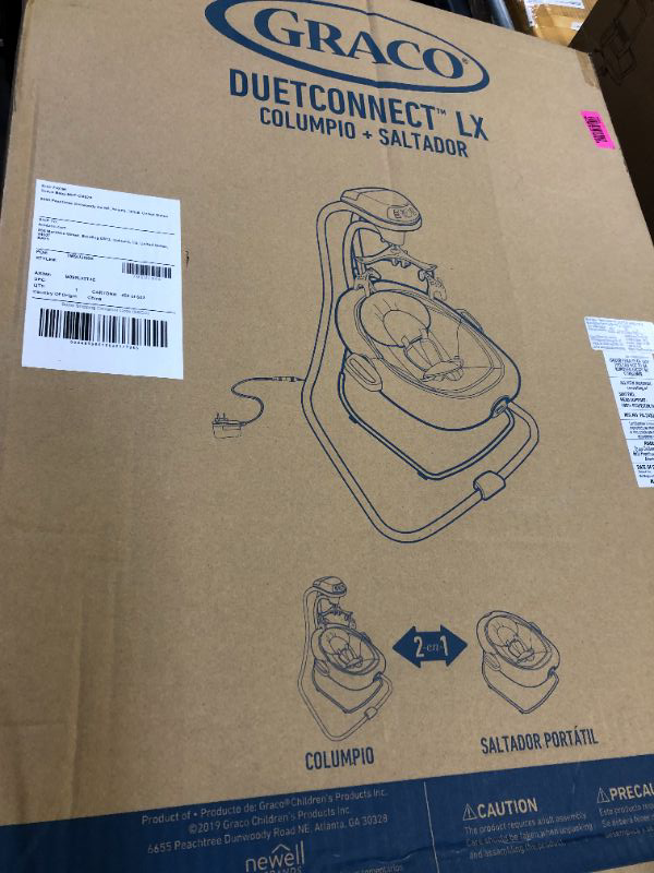 Photo 2 of Graco DuetConnect LX Swing and Bouncer, Redmond
