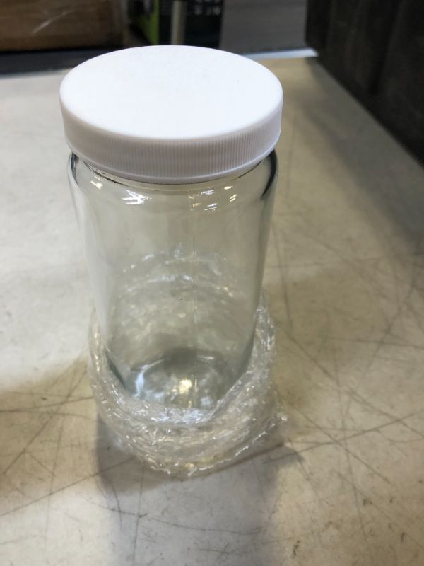 Photo 1 of 6PCS OF CLEAR JARS SIZE 6X2.5 IN.