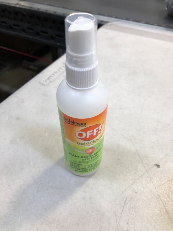 Photo 2 of 
OFF! Botanicals Insect Repellent, Plant-Based Bug Spray & Mosquito Repellent, 4 oz