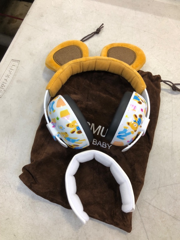 Photo 2 of  Baby Ear Protection For Babies For 3 Months To 2+ Years Noise Reduction Ear Muffs For Infant And Toddlers.