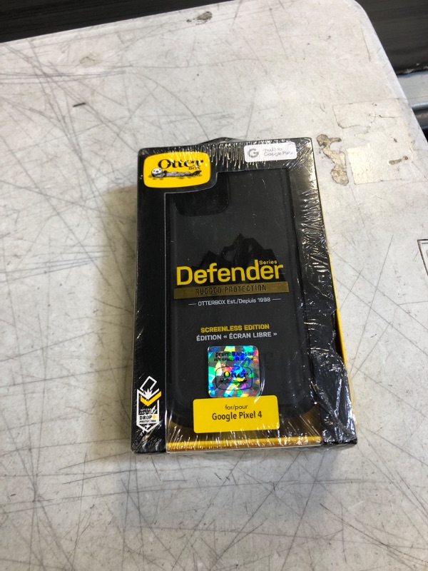 Photo 2 of Otterbox Defender Pixel 4 Black Black
factory sealed
