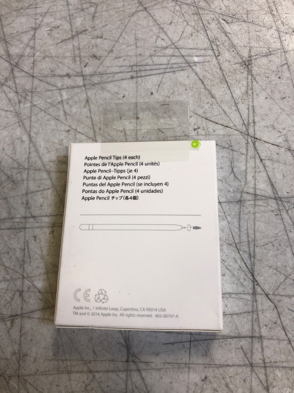 Photo 2 of Apple Pencil Tips - 4 PCS (White)
