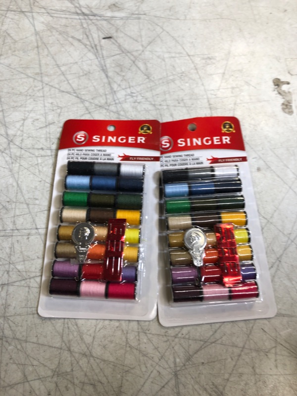 Photo 2 of 100% Spun Polyester Thread (2 PACK 