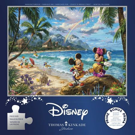 Photo 1 of Ceaco 300pc Mickey & Minnie in Hawaii
