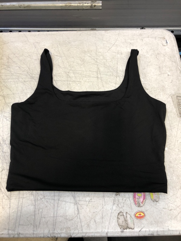 Photo 1 of BLACK CROP TOP SIZE L