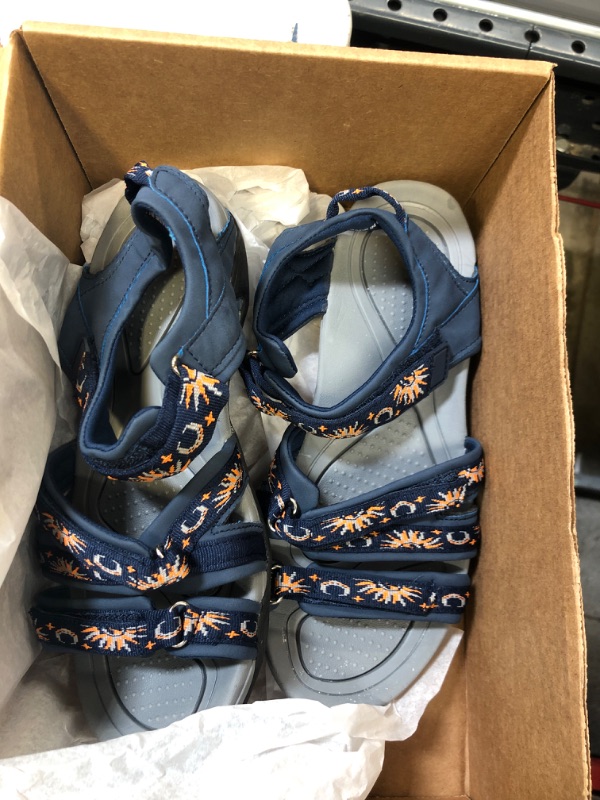 Photo 1 of BLUE SANDALS SIZE 9