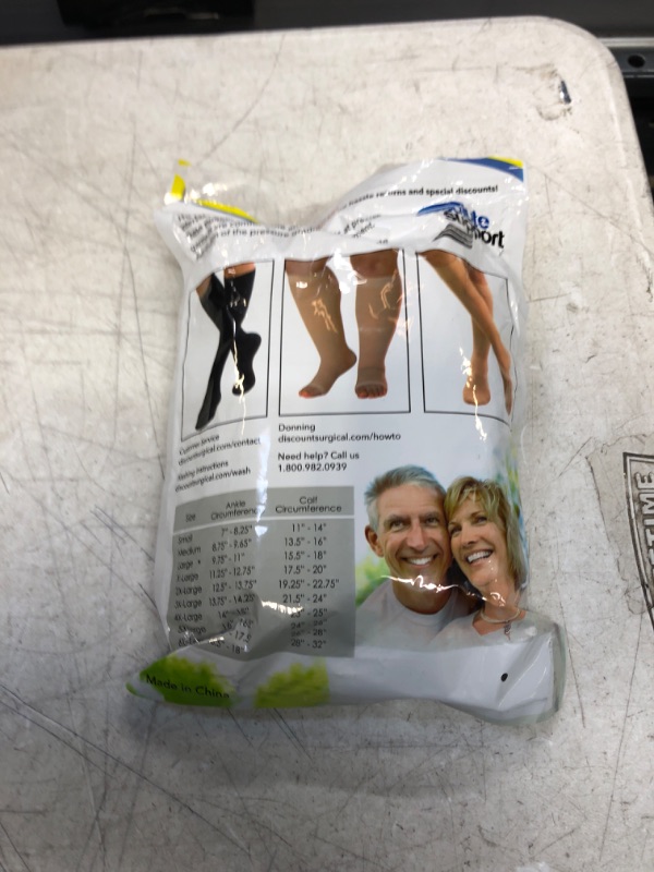 Photo 1 of COMPRESSION SOCKS OPEN TOES
SIZE 4XL 