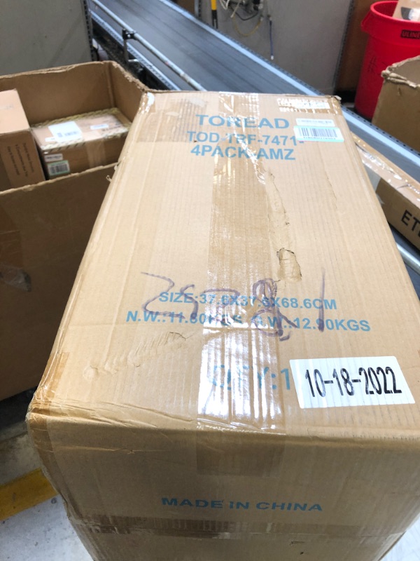 Photo 2 of TOREAD Pool Filter Replaces Pentair Clean and Clear Plus 420, PCC105-PAK4, Unicel C-7471, R173576, Filbur FC-1977, 817-0106, 178584, 570-0425, 4X105 sq. ft. Filter Cartridge, L x OD: 26"x7"                                                                  