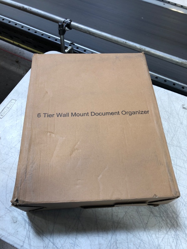 Photo 1 of 6 TIER WALL MOUNT DOCUMENT ORGANIZER