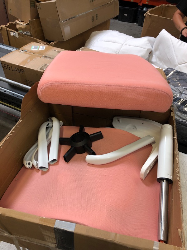 Photo 1 of Ergonomic Office Chair PINK (USED)