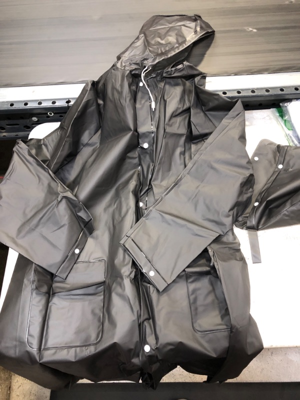 Photo 1 of Black Rain Coat Large 