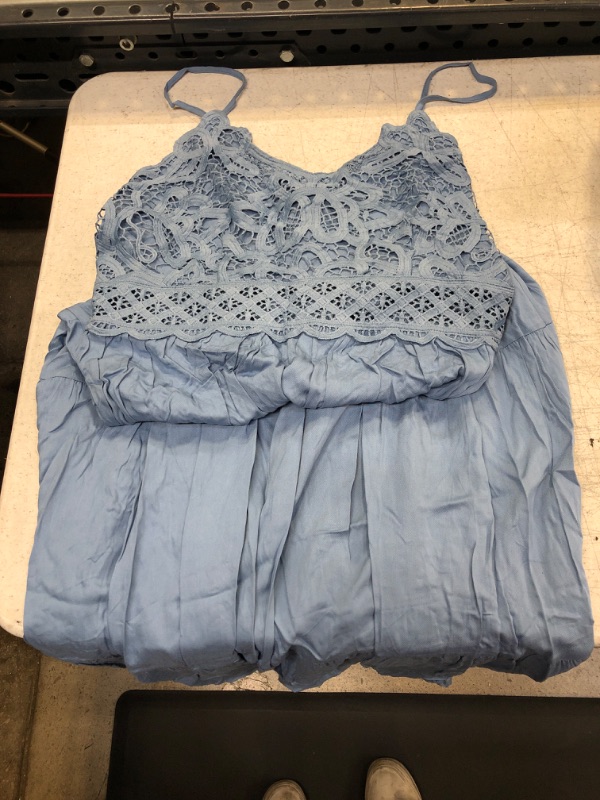 Photo 1 of Blue Summer Dress Large 