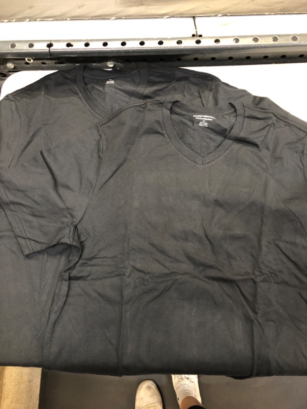 Photo 1 of 2 Pack Black V Neck Shirts Medium 