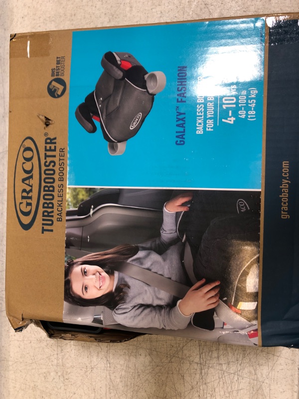 Photo 3 of Graco TurboBooster Backless Booster Car Seat, Galaxy