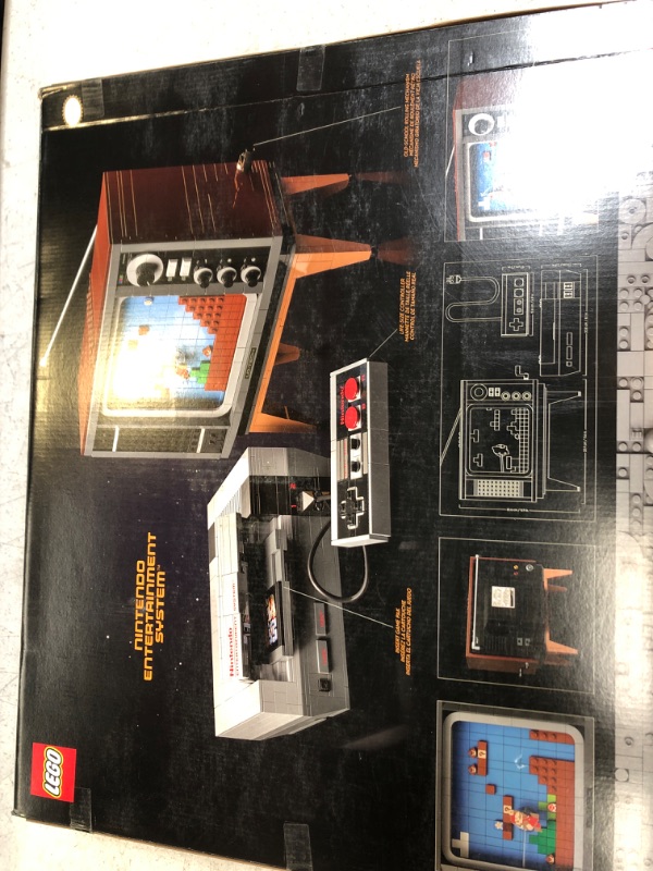 Photo 2 of LEGO Super Mario Nintendo Entertainment System 71374 Building Set for Adults (2646 Pieces) Frustration-Free Packaging  **FACTORY SEALED**