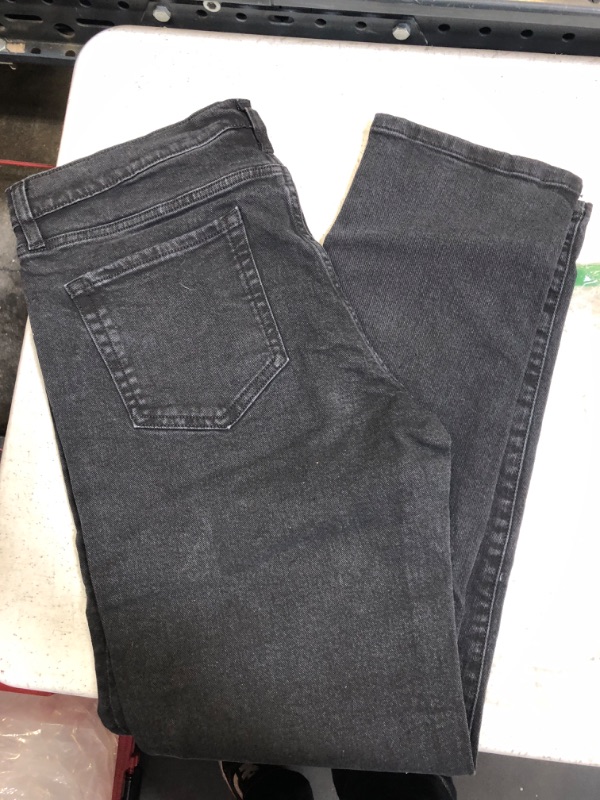 Photo 2 of Amazon Essentials Men's Slim-Fit Stretch Jean 36W x 32L Washed Black