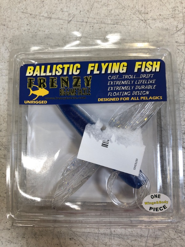Photo 3 of 5 CITIES Frenzy BFF Ballistic Flying Fish Blue 1 Count