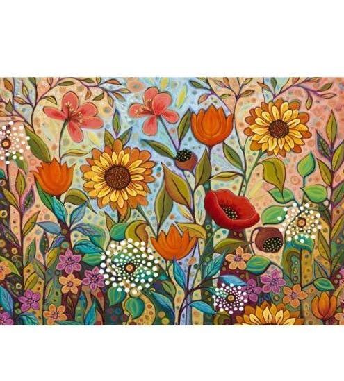 Photo 1 of Ceaco - Peggy S Garden - Joy in the Morning - 1000 Piece Jigsaw Puzzle
