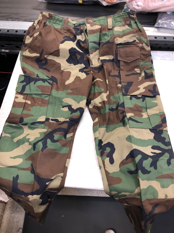 Photo 1 of Army Green Cargo Pants 36x30