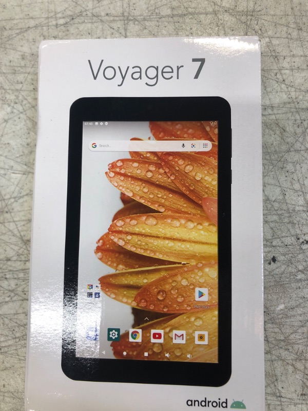 Photo 3 of Venturer 7 Inch Voyager 16GB Storage 2GB RAM Bluetooth WiFi Dual Cameras Android 10 Tablet