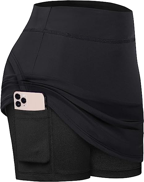 Photo 1 of Fulbelle Tennis Skirts for Women with Pockets High Waisted Athletic Golf Skorts Skirts
