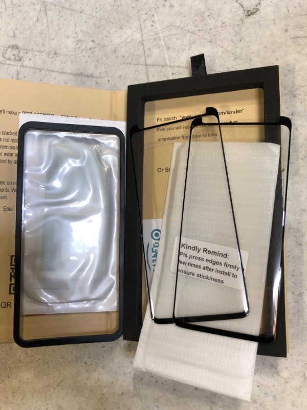 Photo 1 of [2-PACK] iAnder Galaxy S9 Screen Protector Glass [Easy Installation Tray],3D Curved [Tempered Glass] Screen Protector for Galaxy S9 [Case Friendly]