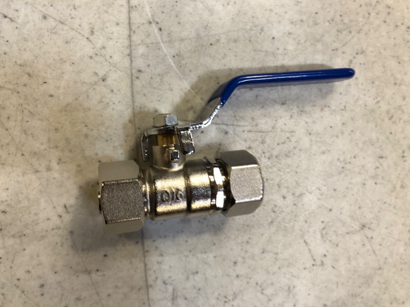 Photo 2 of 1/2" Ball Valve, 1/2" NPT Ball Valve, 304 Stainless Steel Ball Valve Shut Off Valve Male x Fmale Water Ball Valve 1/2" Gas Valve,1000WOG (1 Pcs) 1/2 inch 1pack