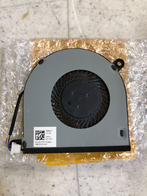 Photo 2 of Fan for Dell Inspiron 13 5368 5000 Inspiron 15 7579 7569 series Cpu Cooling Fan 4-Wire 4-Pin DP/N CN-031TPT